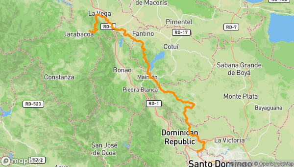 Santo Domingo Palmarjito - Mata Gorda jarabacoa